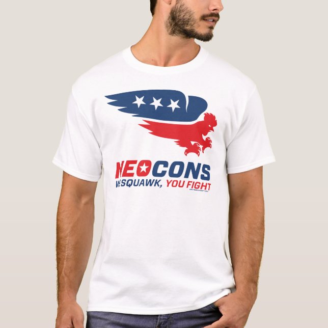 Camiseta Logotipo de Neocon Chickenhawk (Frente)