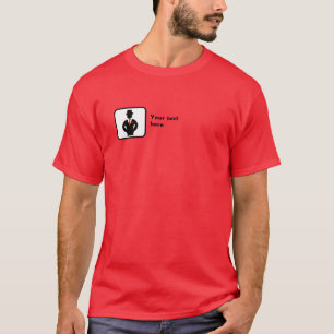 Camiseta Logotipo de Padrinho de Noivo -- Personalizável