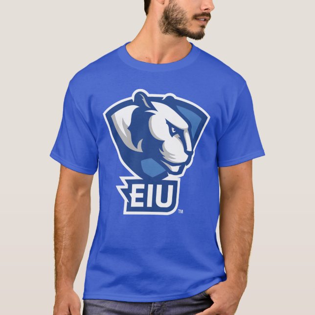 Camiseta Logotipo de Panthers da Universidade Oriental de I (Frente)