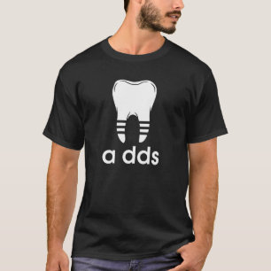 Camiseta Logotipo de paródia de odontologia engraçado de um