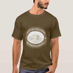 Camiseta Logotipo de Pennysylvania da faculdade estadual