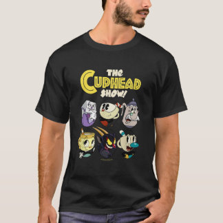 Camiseta Logotipo de Poster do grupo Cuphead Show