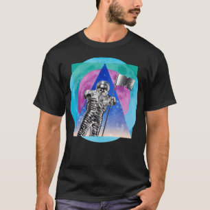 Camiseta Logotipo de Prêmios Vma Mtv Vintage Neon Pop Moonm