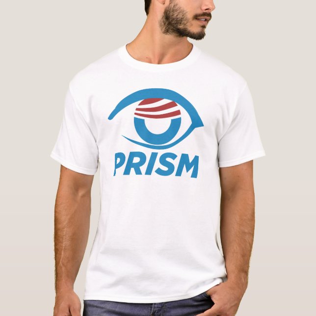 Camiseta Logotipo de prisma de Obama (Frente)