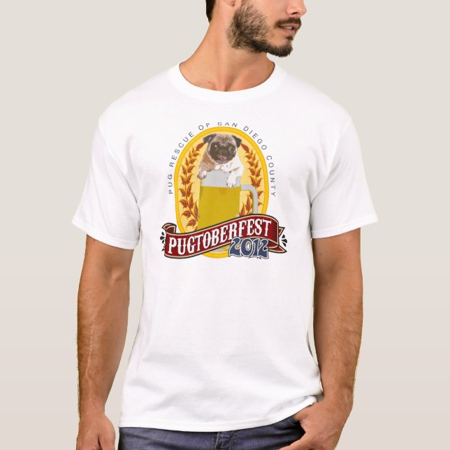 Camiseta Logotipo de PRSDC Pugtoberfest (Frente)