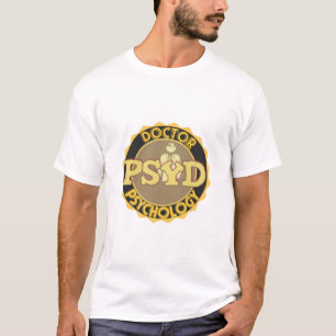Camiseta LOGOTIPO de PsyD - DOUTOR PSICOLOGIA
