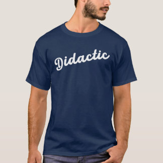 Camiseta Logotipo de Script Didático Primavera 2025