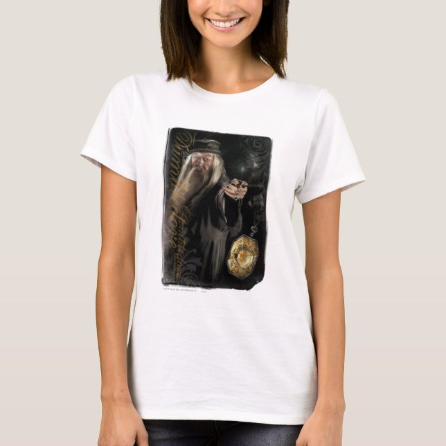 Camiseta Logotipo de script Dumbledore (Frente)