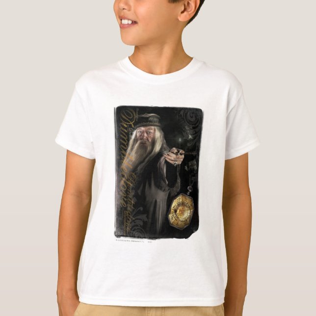 Camiseta Logotipo de script Dumbledore (Frente)