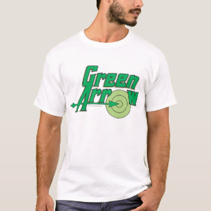 Camiseta Logotipo de seta verde
