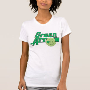 Camiseta Logotipo de seta verde