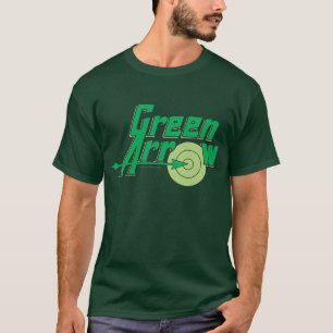 Camiseta Logotipo de seta verde