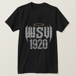 Camiseta Logotipo de Streetwear Gótico WSV 1920