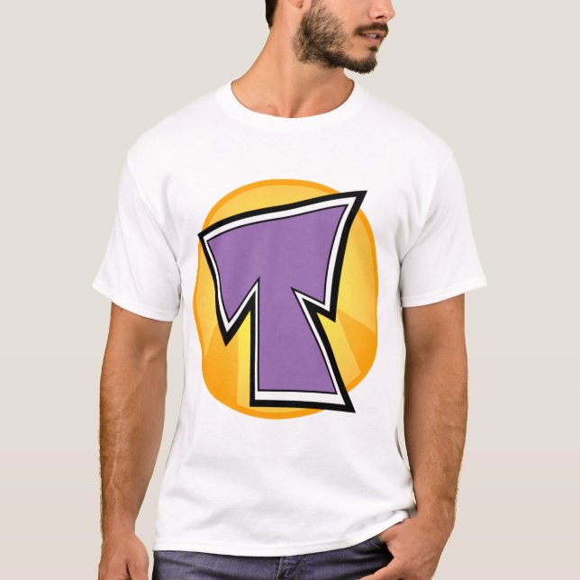Camiseta Logotipo de T (Frente)