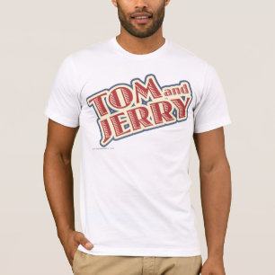 Camiseta Logotipo de Tom e de Jerry