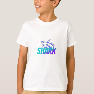 Camiseta Logotipo de Tubarão com Gradiente Feroz | Vibraçõe