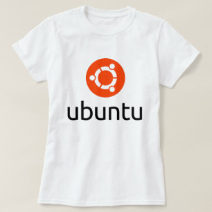 Camiseta Logotipo de Ubuntu Linux