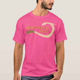 Camiseta Logotipo de Viagem do Wayfinder