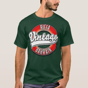 Camiseta Logotipo de vintagem Riffa bahrain