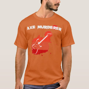 Camiseta Logotipo de Violão Assassino Ax