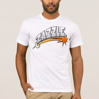 Camiseta Logotipo de Zazzle (estilo dos desenhos animados)