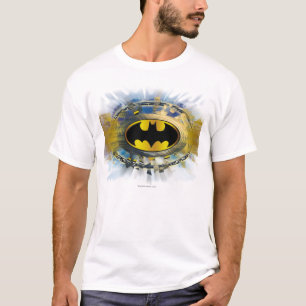 Camiseta Logotipo decorado do Batman
