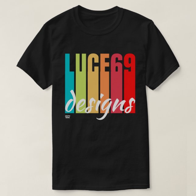 Camiseta Logotipo "DESIGNS LUCE69" (Frente do Design)