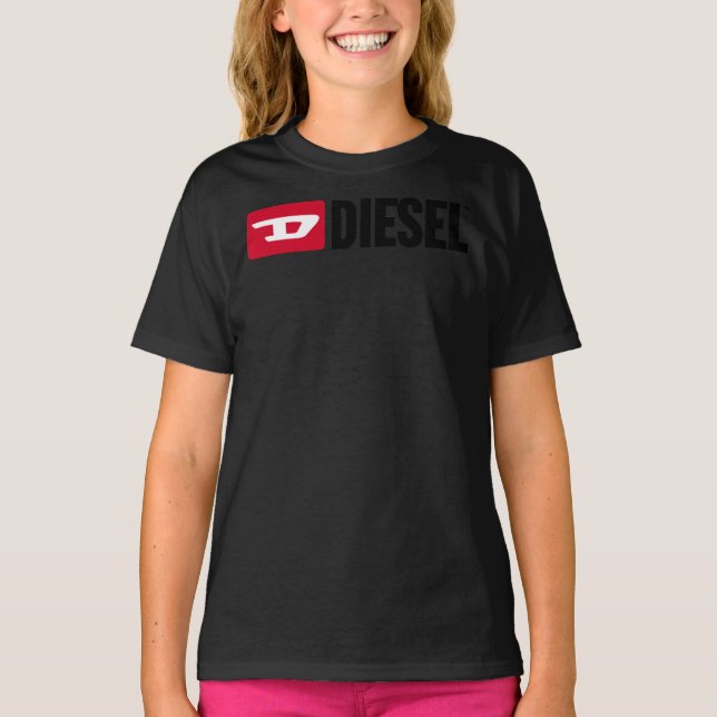 Camiseta Logotipo diesel - Camisa-T essencial (Frente)