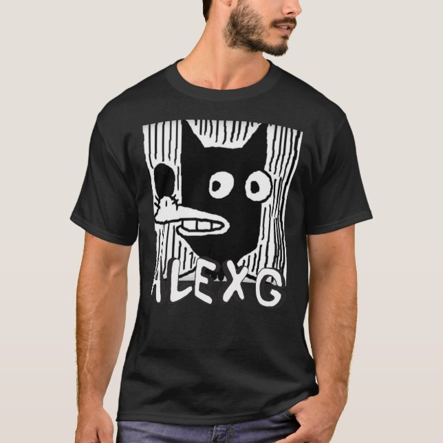 Camiseta Logótipo do Alex G Dog em T-Shirt clássica (Frente)