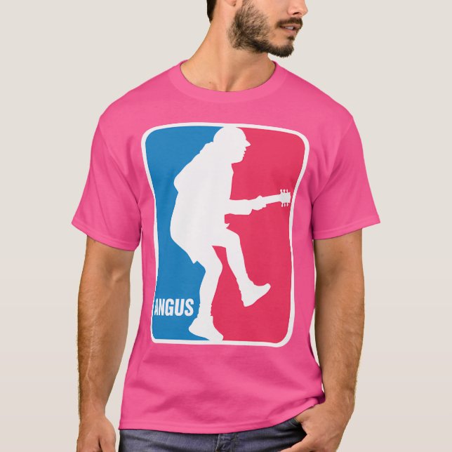 Camiseta Logotipo do Angus Young Sport (Frente)