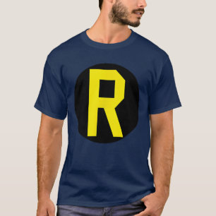 Camiseta Logotipo do Batman Robin no Peito Esquerdo