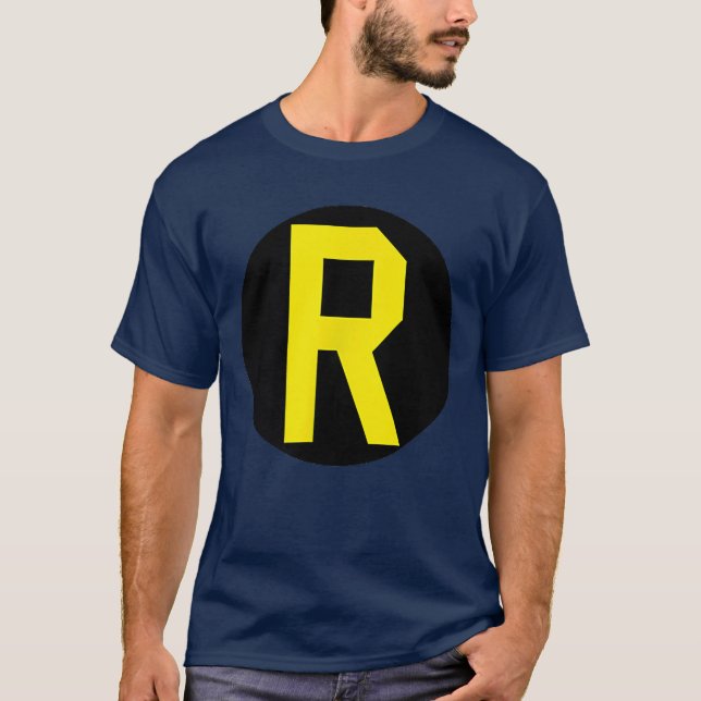 Camiseta Logotipo do Batman Robin no Peito Esquerdo (Frente)