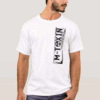 Camiseta Logotipo do branco da M-Toxina
