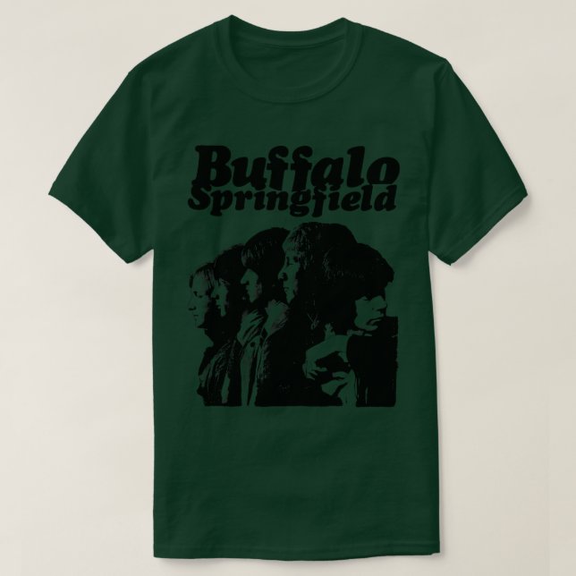 Camiseta Logotipo do Buffalo Springfield (Frente do Design)