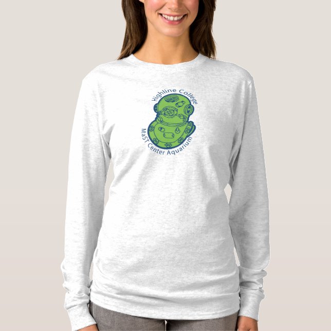 Camiseta Logotipo do Capacete Mark V (Verde) (Frente)