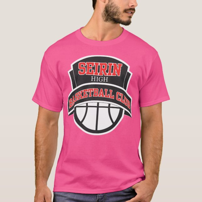 Camiseta Logotipo do Clube de Basquete High - Seirin (Frente)