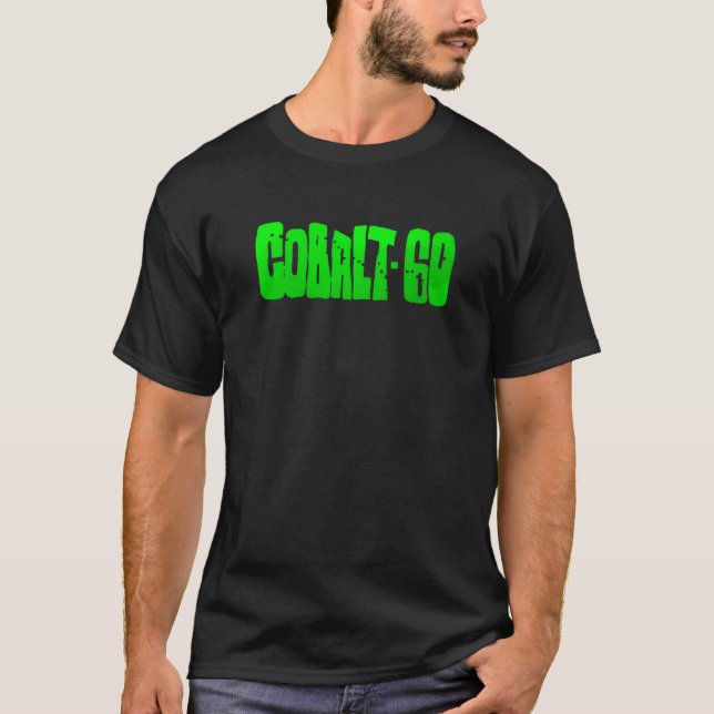 Camiseta Logotipo do cobalto 60 (Frente)