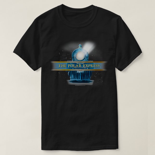 Camiseta Logotipo do comboio Polar Express (Frente do Design)
