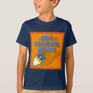 Camiseta Logotipo do Congresso Conservador Bantu