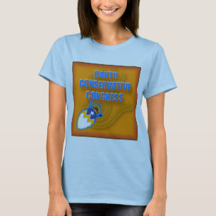 Camiseta Logotipo do Congresso Conservador Bantu