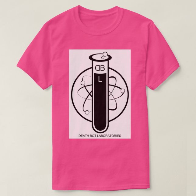 Camiseta Logotipo do Deathbot Labs (Frente do Design)