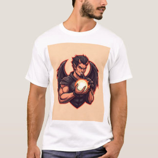 Camiseta Logotipo do Devil Angel Esport