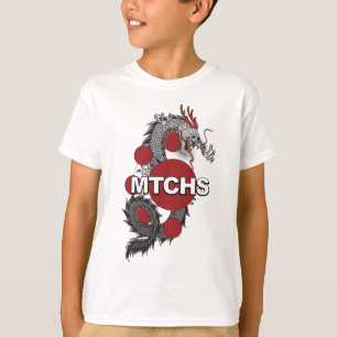 Camiseta Logotipo do dragão de MTCHS