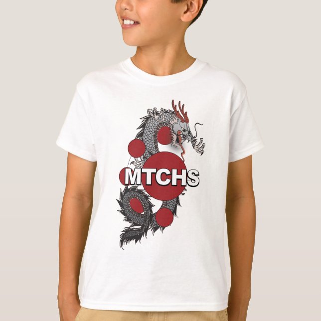 Camiseta Logotipo do Dragão MTCHS (Frente)