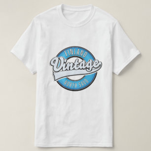 Camiseta logotipo do estilo de vintage da savana do norte
