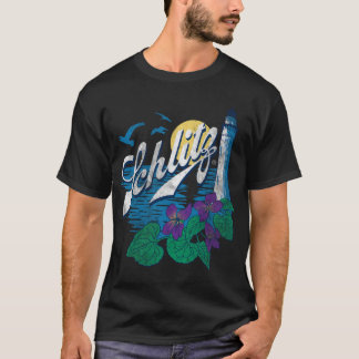 Camiseta Logotipo do farol Schlitz