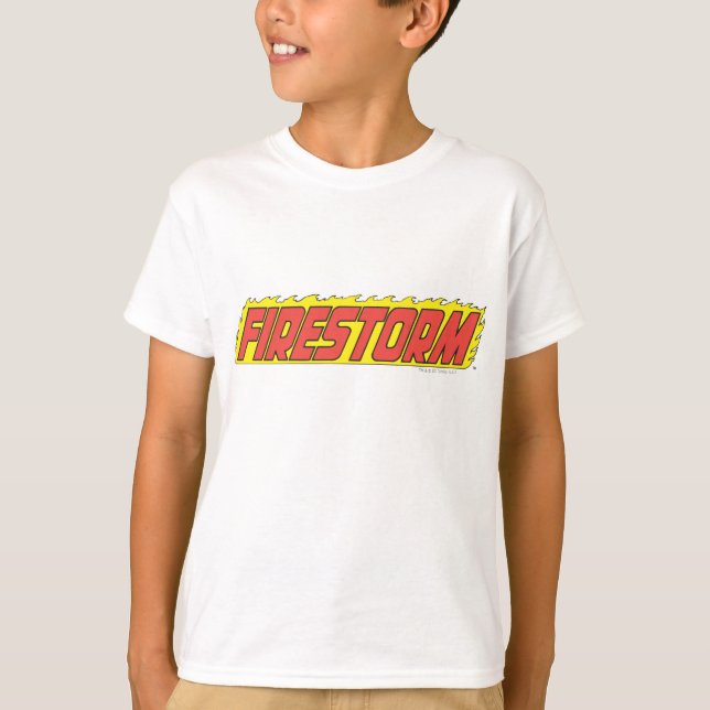 Camiseta Logotipo do Firestorm (Frente)