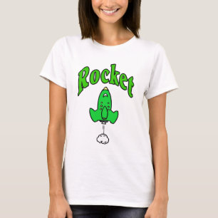 Camiseta Logotipo do foguete