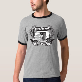 Camiseta Logotipo do forno da bicicleta