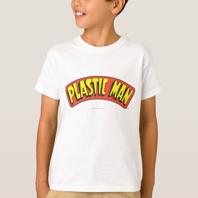Camiseta Logotipo do Homem Plástico (Frente)